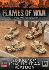 SD KFZ 10/4 (2cm) Light AA Platoon (GBX94)